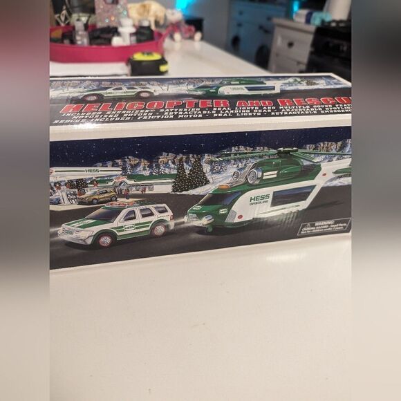 2012 Hess Trucks Helicopter and Car BNIB! - Picture 2 of 6